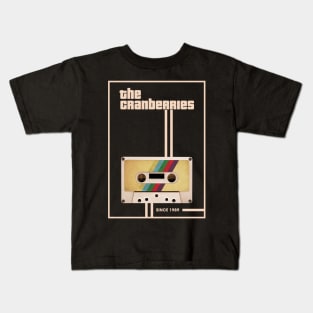 The Cranberries Music Retro Cassette Tape Kids T-Shirt